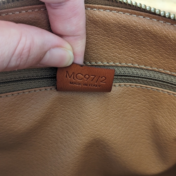 🍋✨ Celine Paris Brown Macadam Coated Canvas and Leather Handbag - Picture 4 of 13